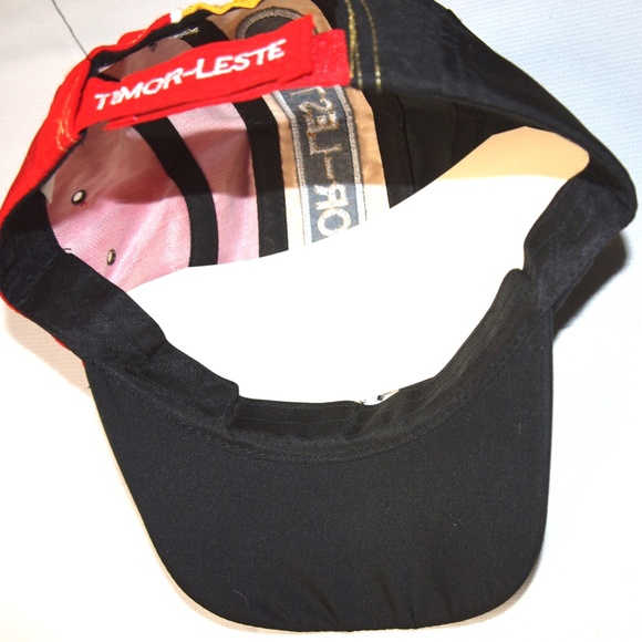 Timor-Leste Hat Colorful Embroidered Baseball Cap of the Island Nation NWOT - Picture 5 of 6